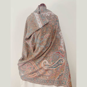 Famous Kani jamavar stole in merino wool