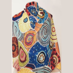 Light weight merino wool stole