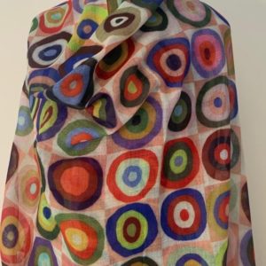 Light weight merino wool stole