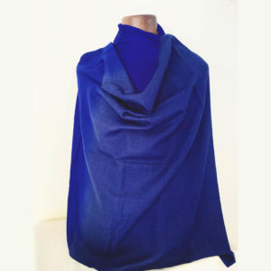 Ombre cashmere in diamond weave